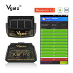 Vgate iCar Pro ELM327 OBD2 Scanner WIFI Bluetooth 4.0 For Android/IOS Car Auto Diagnostic Tool elm 327 V2.3 Scan Tool ODB2 Car Mobile World