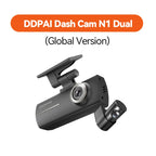 DDPAI N1 Dual 1296P Dash Cam Front and Rear Recording 135 Degree Wide Angle IPS Battery Protection Smart Parking Monitor App Con