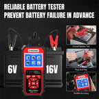2026 KONNWEI KW870 High-end Car OBD2 Diagnostics Tool 2-in-1 Auto Moto Battery Tester 6V 12V Scanner Cranking Charging Test Tool