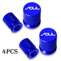 Car Wheel Tire Valve Caps Tyre Stem Covers Airdust Waterproof For KIA Soul Car Accessories CM World