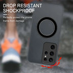 Stylish Magnetic Matte Phone Case for Samsung Galaxy S26 S25 S25FE S25edge S24 S23 S21 S20 FE Plus Ultra Hard Case Shock Proof