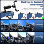 360 Degree Rotation Dashboard Cell Phone Holder for Car Clip Mount Stand Suitable for 4 to 7 inch Smartphones