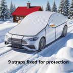 All-Season SUV Truck Cover – Heavy Duty Oxford, Snow/Hail/Rain/Dust Proof, Windproof Outdoor Storage Guard.