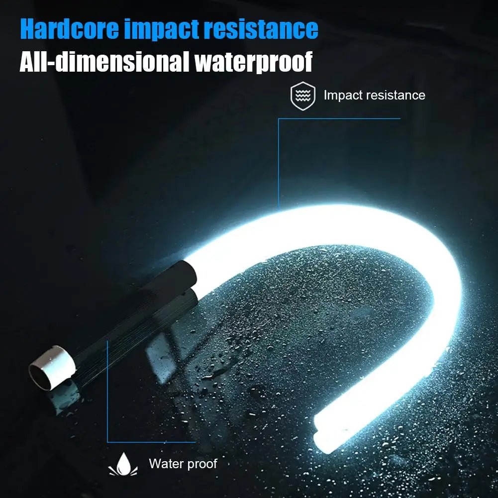 Flexible LED Flashlight Stick Rechargeable High Power Bendable Car Repair Engine Inspection Maintenance Outdoor Work Light Tool