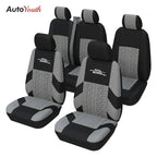 Universal Seats Covers High Quality Covers Car Interior Suitable for Two Rows of Seats (Double Front Seats and 2+1 Seats) Car Mobile World