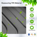 Smabee Right Drive for Volvo EX30 EV RHD 2025 2024 Car Floor Mats Cargo Liner Trunk Pad TPE 3D Foot Mat Waterproof Accessories