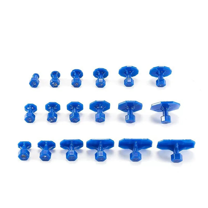 Car Dent Repair Tabs Metal Hammer Car Body Dent Removal Puller Tool Automotive Body Suction Cup Adhesive Dent Maintenance