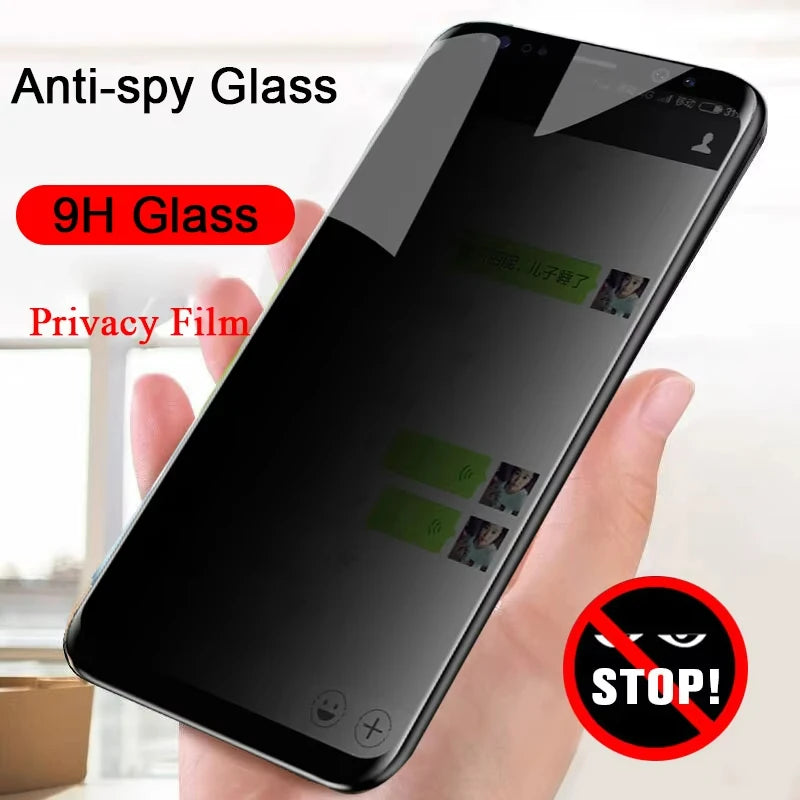 1-3pieces Anti-Spy Screen Protector For Samsung Galaxy S26 Ultra S26 + S26 Tempered Glass Fingerprint unlocking Easy to install