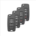2 3 4 Buttons Car Key Housing Key Case Shell for Jeep Renegade Compass Patriot Liberty Wrangler Renegade 2015 2016 2017 2018 CM World