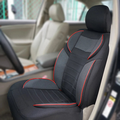 4MM Sponge Car Seat Covers 5D Design Car Accessories Interior Universal Size Fit For Most Car With Side Armrests CM World