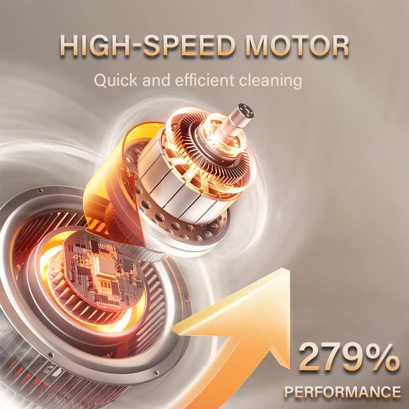CENRR Car Vacuum Cleaner 895000PA Cordless Powerful Wireless Cleaner Cleaning Machine HandHeld Portable Vacuum Cleaner fo Car CM World