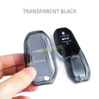 For Peugeot 208 308 508 2008 3008 5008 Key Case Cover Fob Keychain Black TPU For DS 3 7 9 For Citroen C3/C5 Aircross C4 Picasso CM World