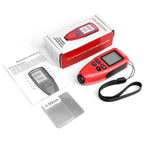 Car Paint Thickness Tester Car Coating Thickness Meter for Automobile Paint Inspection Manufacturing Industry Metal Surface CM World