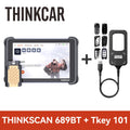 Global Version THINKSCAN 689BT OBD2 Scanner All System Diagnosis ECU Coding Bi-directional CAN FD DOIP Lifetime Free Update Car Mobile World