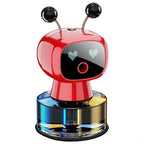 Innovative Robot Car Air Purifier Scent Diffuser with Usb Charges Port Creative Robot Design Car Air Freshener Car Mobile World