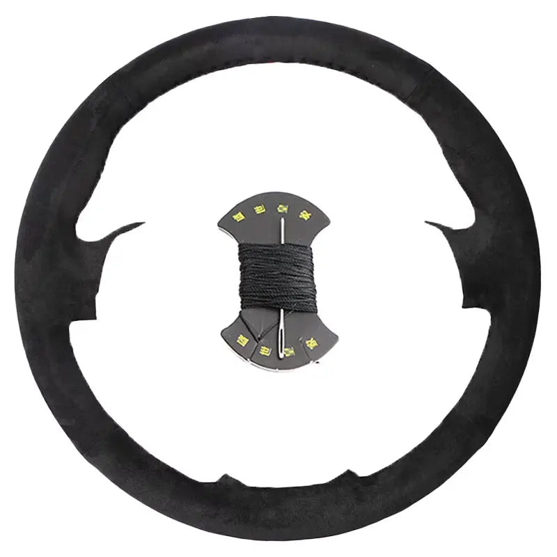 Custom Car Steering Wheel Cover For BMW M Sport 1 Series F20 M135i M140i M235i M240i X1 F21 F48 X2 F39 X3 F25 Microfiber Leather CM World