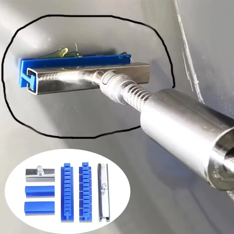Auto Paintless Dent Repair Tools EU glue gun T-shaped Puller for Cars Vehicle Dent Remover Auto Hail Repair Accessories CM World