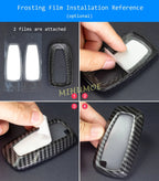 For Infiniti Q50 Q60 QX50 QX55 QX60 Carbon Fiber Car Remote Key Fob Case Chain Cover Holder Protect Accessories CM World