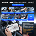 THINKCAR Thinkscan 689BT Diagnostic Tools Full System Automotive Scanner 34 Reset Lifetime Free ECU Coding CANFD DOIP Scan Tools Car Mobile World
