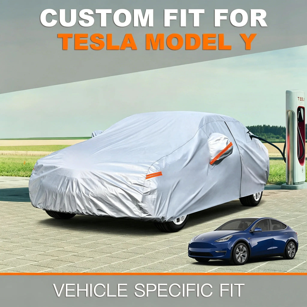 Kayme Car cover 6 Layer Heavy Duty Indoor Outdoor Waterproof Dustproof UV-protective Cover Fit for 181 x 72 x 67 inches Car Mobile World