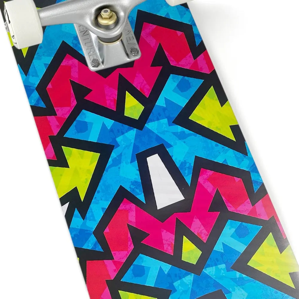 1Roll Creative Graffiti Geometric Pattern Car Film Modification Motorcycle Bicycle Skateboard Boat Waterproof Vinyl Wrapping Car Mobile World