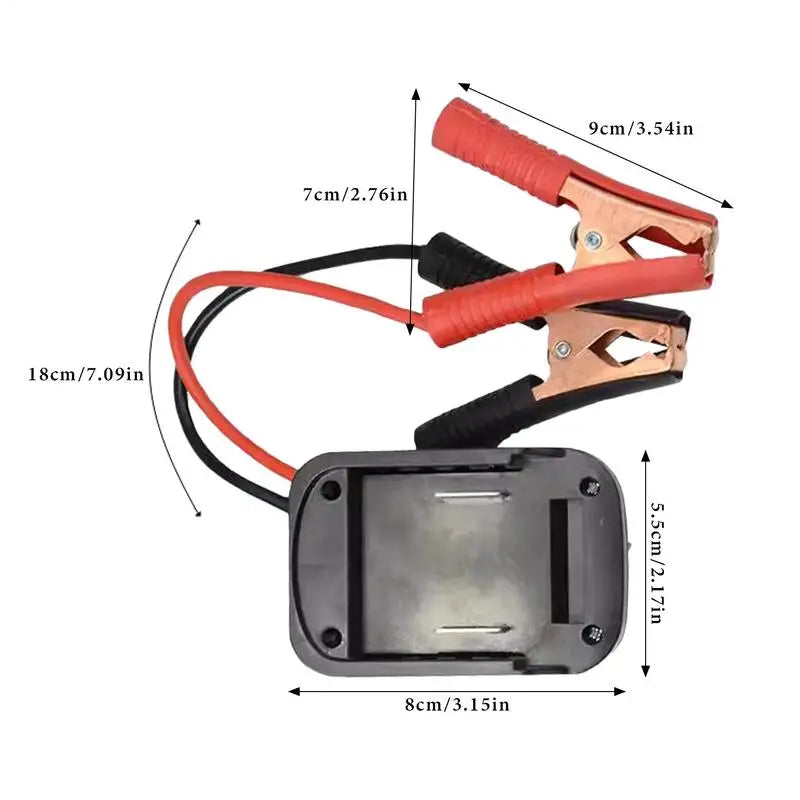 Portable Car Battery Jump Starter Jump Box Lithium Battery Converter - Compact Power Pack for Emergency Vehicle Starting CM World