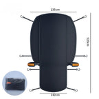 Car Cover Windshield Snow Cover Thickened Oxford Cloth Extended Hood Cover Winter Frostproof Summer UV-Protective Cover