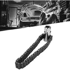Engine Oil Filter Wrench Heavy-duty Ratchet Chain 44 Knot Double Chain Belt 120mm Cover Disassembly General Motors Repair Tool