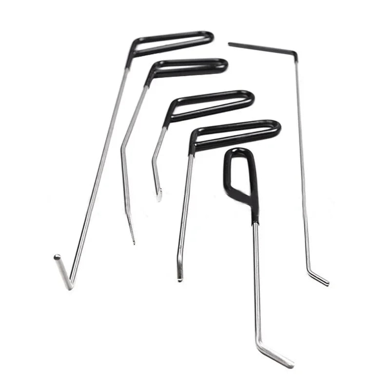 Universal Auto Body Removal Stainless Steel Crowbar Paintless Dent Repair Kit Professional Workshop Car Accessories Hands Tools CM World