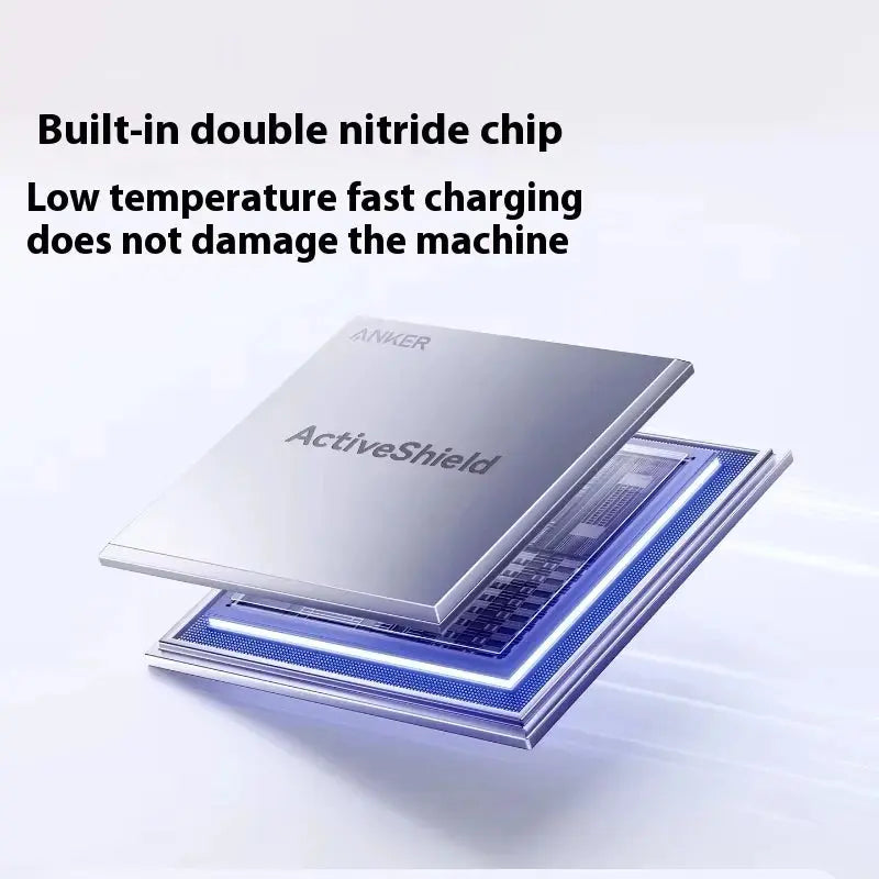 Anker Ultra 70W GaN 3-Port Fast Charger A121A PD PPS QC3.0 USB-C USB-A Charging Block For iPhone 16 Huawei Xiaomi Laptop Car Mobile World