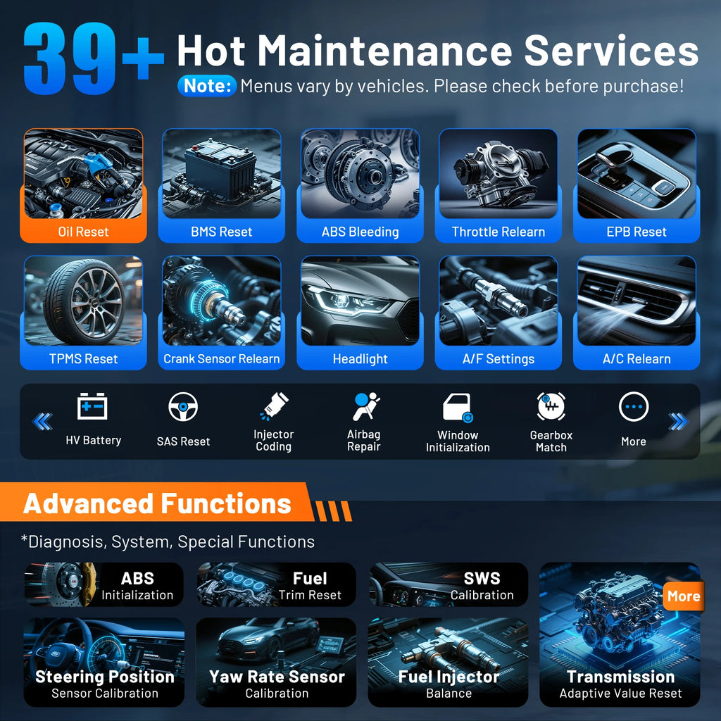 XTOOL D7W D7 BT Car Diagnostic Tool OBD2 Bidirectional Control Scanner All System Diagnosis ECU Coding Key Programmer CANFD DoIP