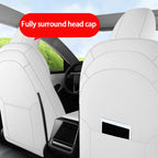 TCYZ For Tesla New Model Y Juniper 2025 Full Set Seat Covers Leather Breathable Car Seat Cover Cushion Protector Replacement CM World