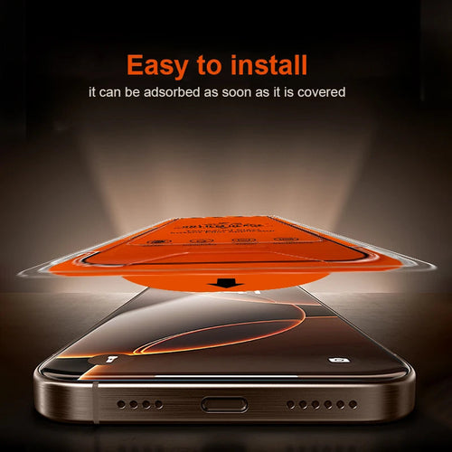 2Pcs Screen Protector For iPhone 17 Pro Max Air Easy Installation Tempered Glass Anti-Scratch Protective Film For iPhone 17Pro Car Mobile World