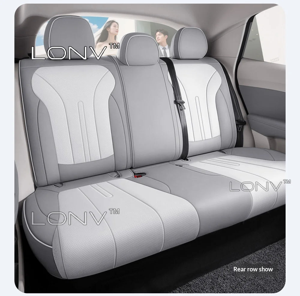 Special Car Seat Cover For MG4 EV Urban 2026 2027 Car Original Full Coverage Seat Cushion Non-slip Fixed Interior Accessories