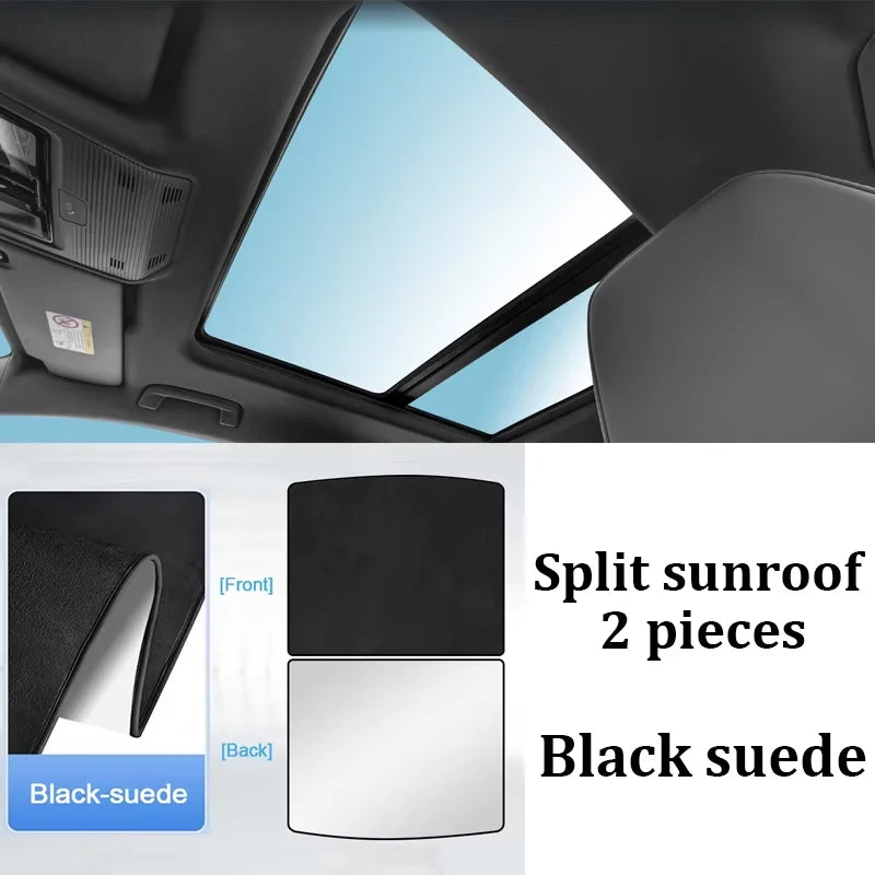Car Sunshades For Audi Q5 2012 2008~2017 2009 8R Sunroof Shades Electrostatic Adsorption Visor Sun Protection Auto Accessories