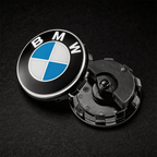 BMW Wheel Center Caps Floating Design, 68mm/56mm Set of 4 for E F Chassis Models, Replacement Hub Covers Auto Accessoires CM World