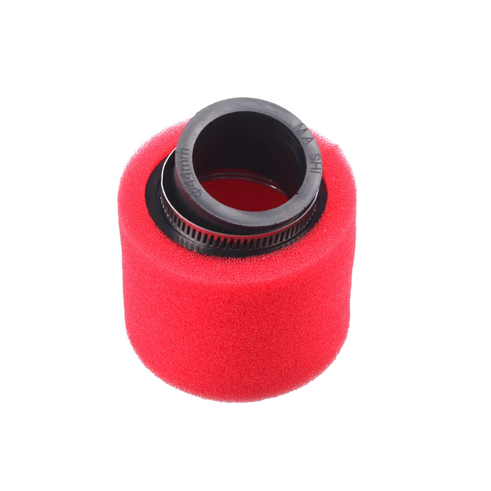 Motorcycle Gas Fuel Filter Universal High Flow Air Filter Sponge Cleaner for 110cc 125cc 150cc 250cc Pitbike Moped Dirt Scooter CM World