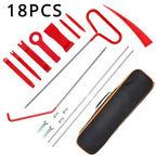 21/18PCS Car Door Tool Kit Inflatable Air Pump Auto Window Door Open Fixing Gripper Tools Long Reach Kits with Carrying Bag CM World