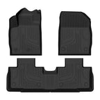 (LHD)Car Floor Mats for Dongfeng Fengshen L7 2024-2025 Single Layer TPE 3D All-Weather Vehicle Footwell Liner Accessories