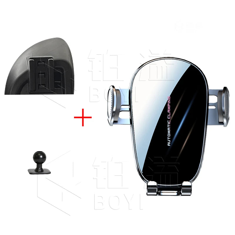 Phone Holde Car For Porsche Cayenne 2010-2015 Mobile Support Special Fixed Bracket Base Wireless Charging Stand Interior CM World