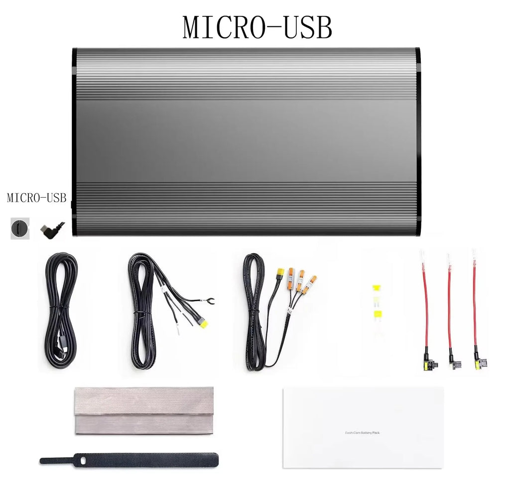 for 70mai Dash Cam Battery 96Wh LiFePO4 Backup Power, Up to 30-Hour Parking Mode, Low Voltage Protection, for 70mai A810 / A810S