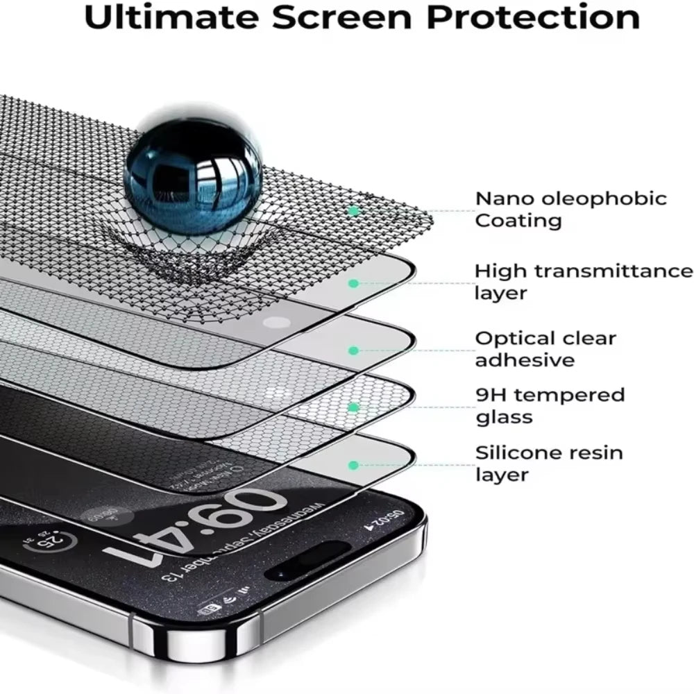 1-4PCS Tempered Glass For Samsung Galaxy S26 Ultra S25 S24 S23 S22 S21 S20 FE A57 A56 A37 A36 A27 A26 A17 A16 Screen Protectors