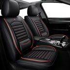 Universal Car Seat Covers for Most Sedans SUVs, Leather Waterproof Airbag Safe, Comfortable Breathable Easy-Clean, Best Gifts