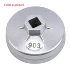Wrench Auto Tool 1/2 Square Drive 65mm 67mm 74mm 79mm End Cap Oil Filter Wrench Auto Hand Tools Remover Tool Car Accessories Car Mobile World