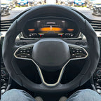 Non-Slip Car Steering Wheel Cover Carbon Fiber Booster Cover Auto Interior Accessories For BMW F10 G30 E92 G20 E46 E90 X3 X5 E53 CM World