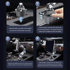 Universal Car Phone Holder Cellphone Mount Stand Adjustable Car Cup Phone Mount for iPhone 16 15 14 Por MAX Huawei Samsung