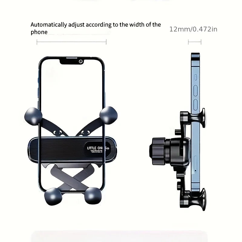 Cellphone Mount Phone Holder Gravity Foldable, 360 ° Rotating Extension Rod, Fits All Cars Vent CM World
