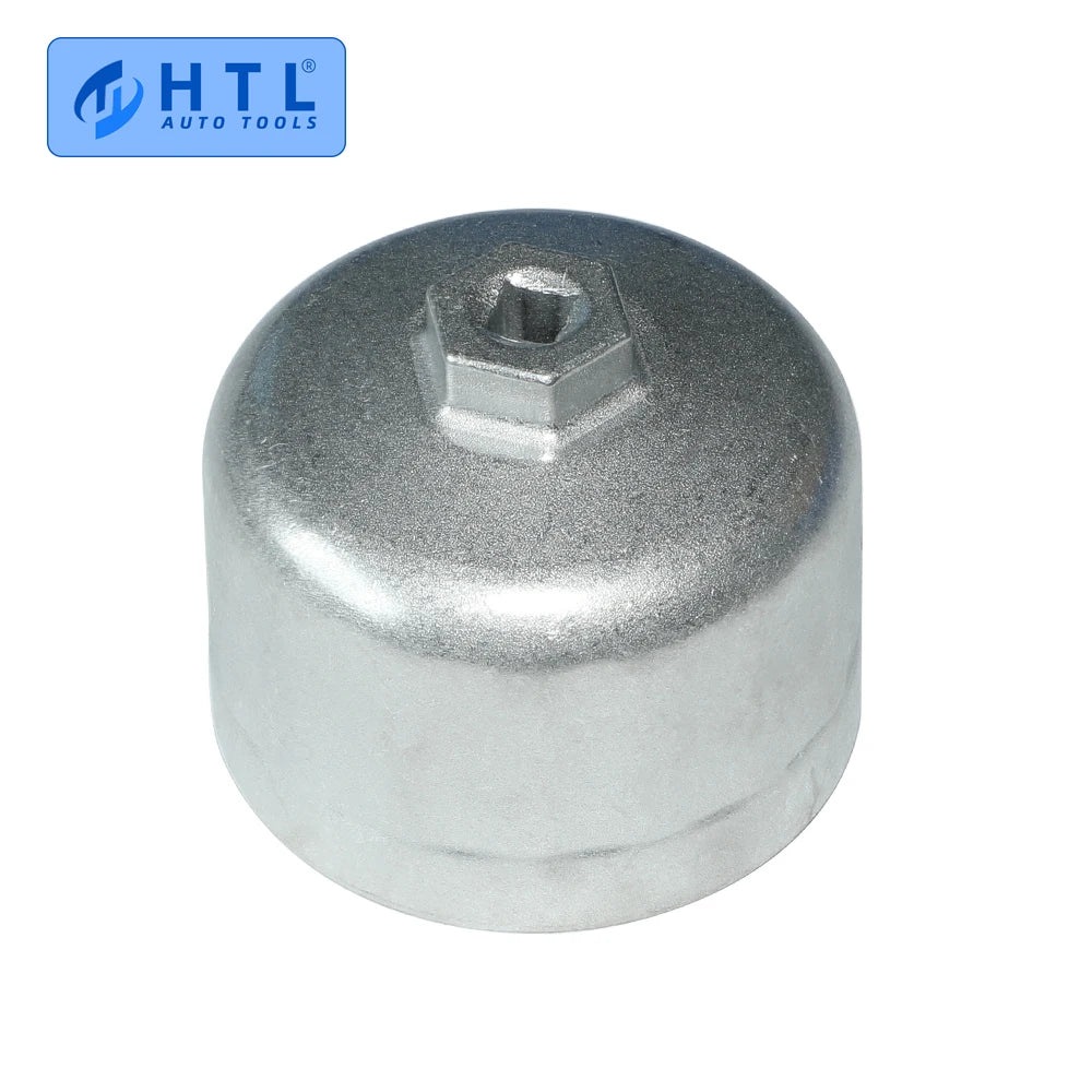 Oil Filter Wrench Cartridge Style 86mm 16 Flutes Filter Housing Caps Oil Filter Remover Tools Silver for BMW Volvo Car Mobile World