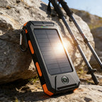 Top-Rated 10000mAh Solar Power Bank Waterproof Fast Charge External Battery Pack Car Mobile World