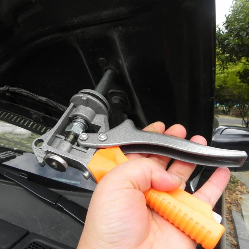 Dent Repair Car Flat Hole Pliers Automotive Body Repairing Tool Accessory Car Edge Trimming Pliers Flat Hole Caliper Tool Clip CM World